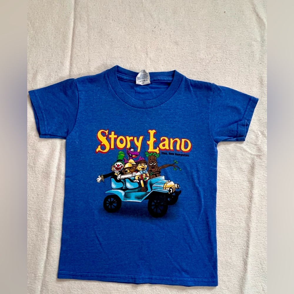 Story Land Fairytale New Hampshire Vintage Kids Children’s Magical T-Shirt
